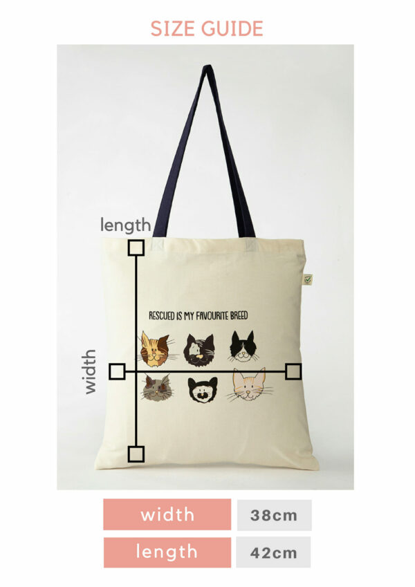 Rescue Cats Tote Bag - Image 7
