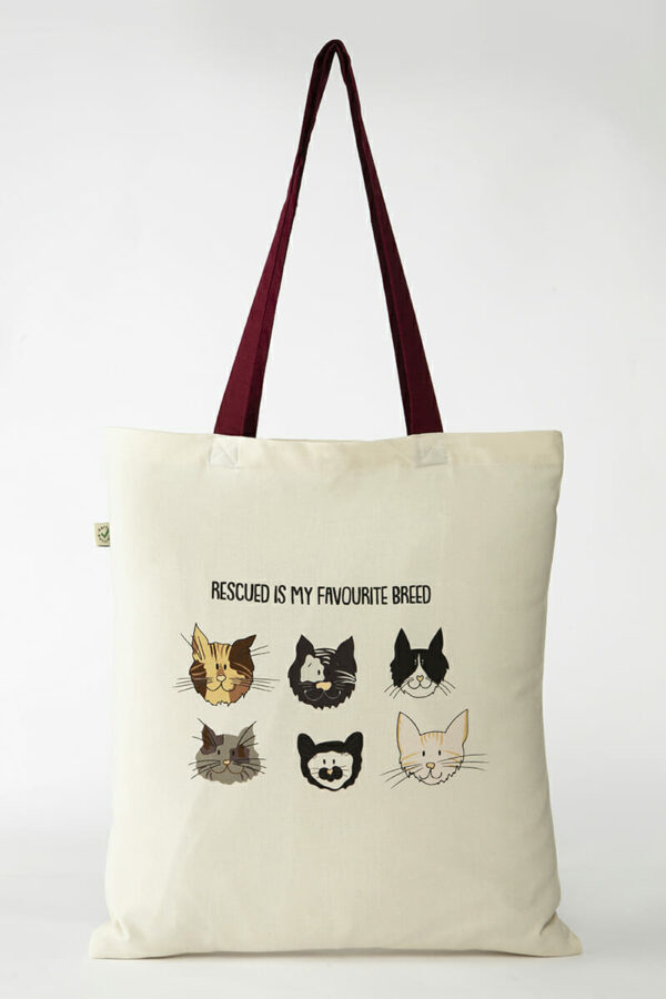 Rescue Cats Tote Bag - Image 4