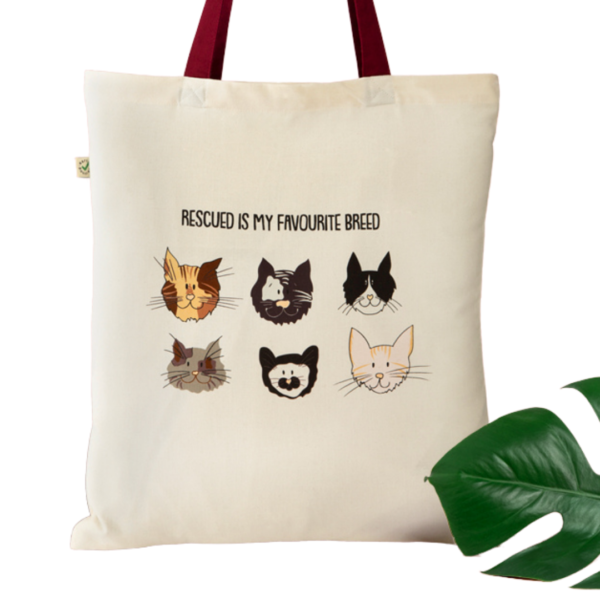 Rescue Cats Tote Bag
