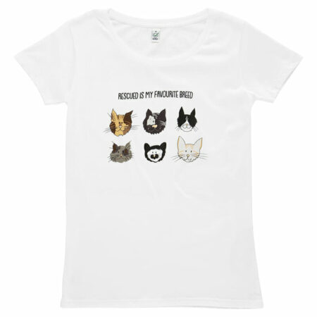 Rescue Cats Women's Stretch T-shirts