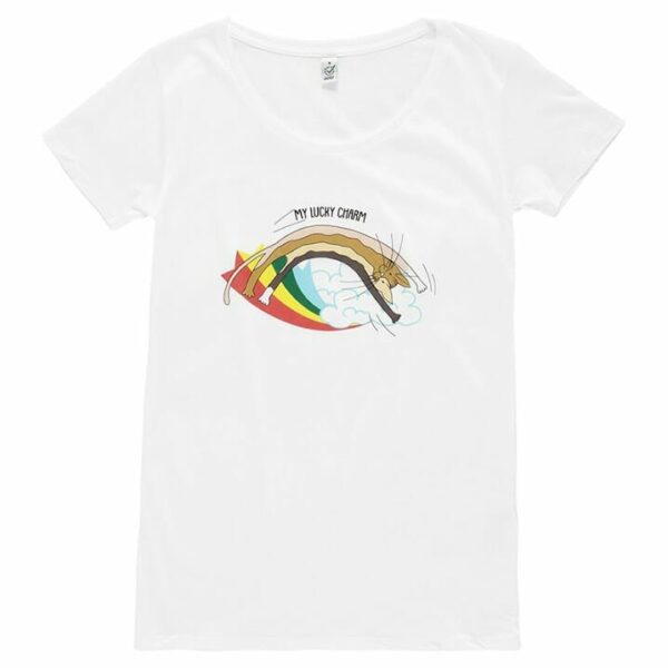 My lucky charm wide-neck [women]