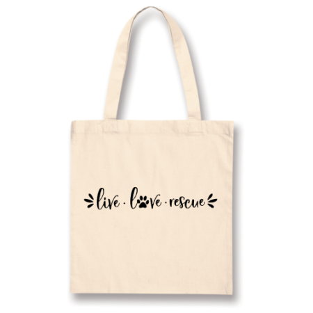 Live love rescue tote