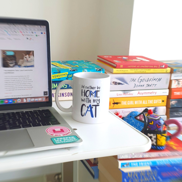 Mug - I'd rather be home with my cat | Cat lover series - Image 2