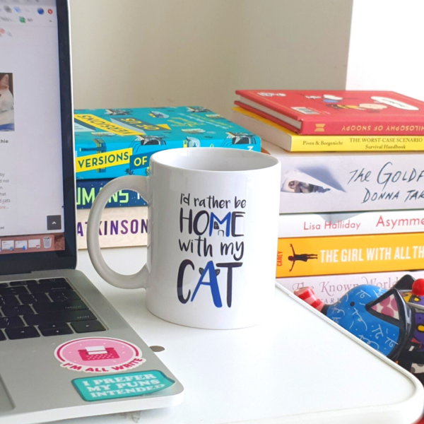 Mug - I'd rather be home with my cat | Cat lover series - Image 3