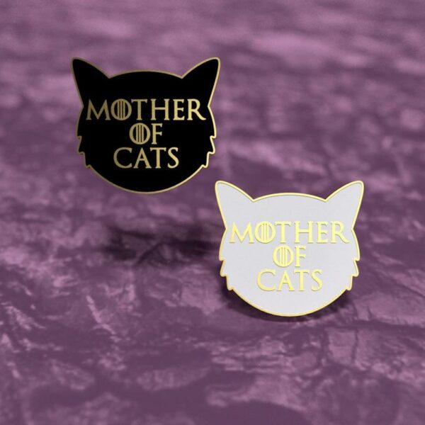 Mother of Cats - Enamel Pin - Image 2