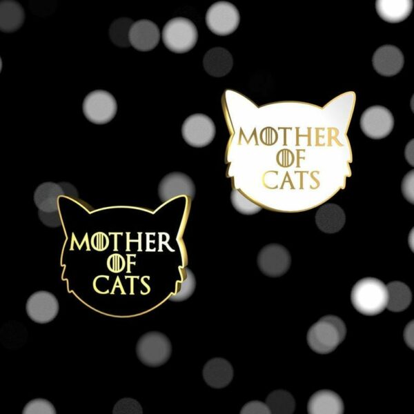 Mother of Cats - Enamel Pin - Image 3