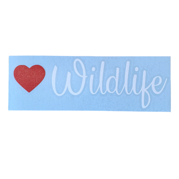 Love Wildlife Car Decal