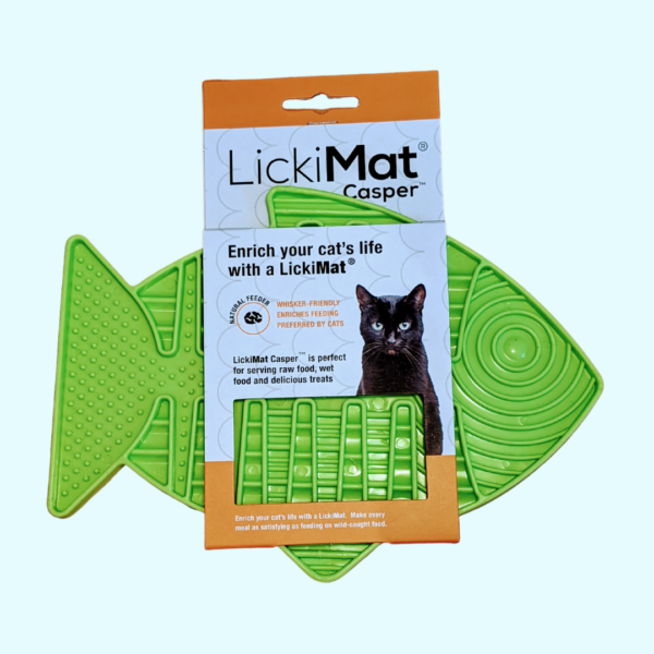 LickiMat® Casper™ green lick mat