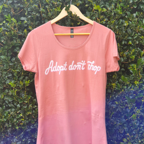 adopt dont shop tshirt